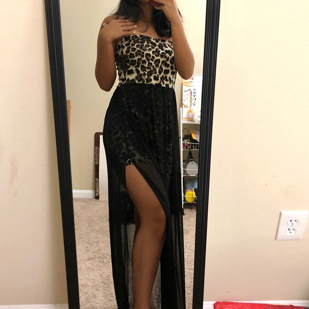 Leopard print dress 🐾